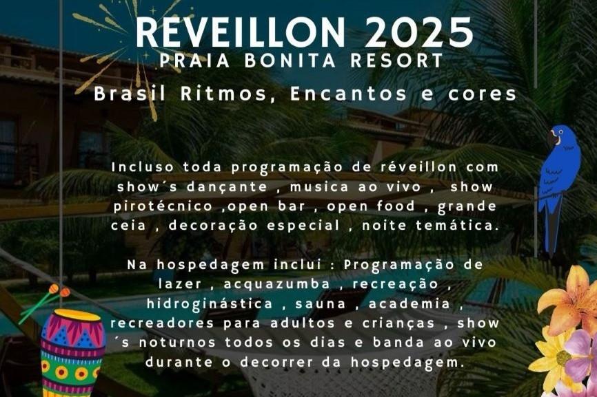 Praia Bonita Resort & Conventions - Praia De Camurupim Tabatinga  Eksteriør bilde